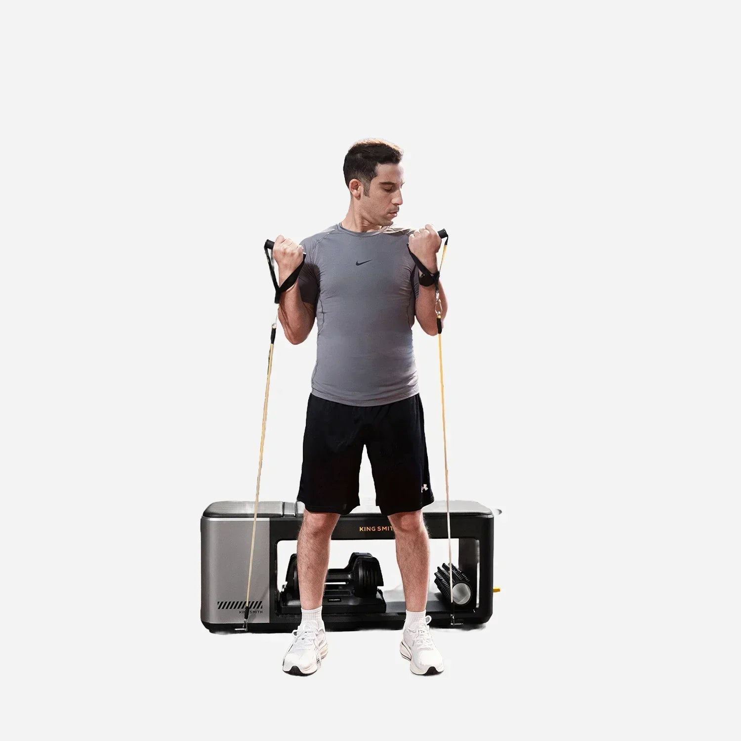 Kingsmith Multifunctional Fitness Bench BX2 + Dumbbell for BX2 - 2 pcs
