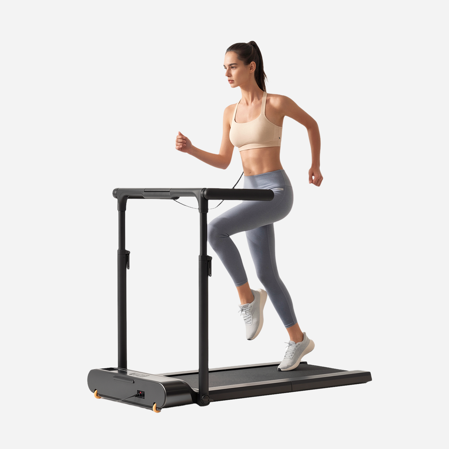 KingSmith Foldable Treadmill R3 Hybrid + With Max. speed 12km/h, With Side Armrest