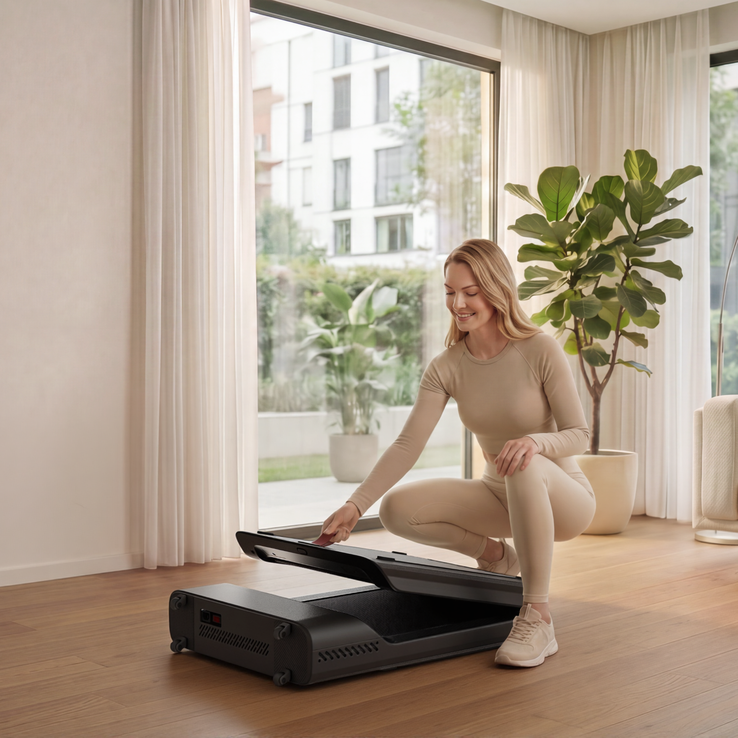 Walkingcase Folding Walking Machine
