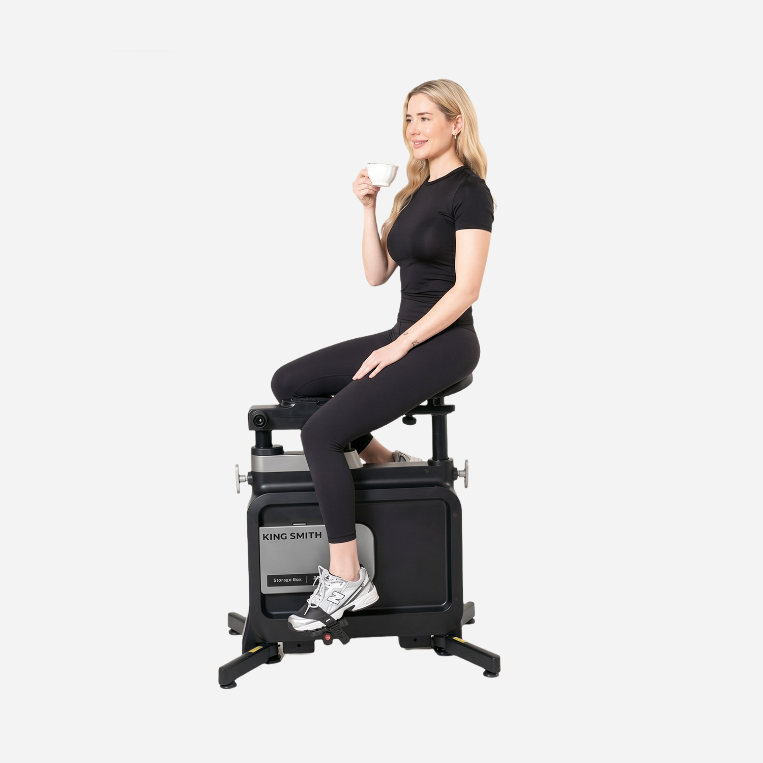 KingSmith W1B 3 IN 1 Foldable Exercise Bike, Under Desk Bike