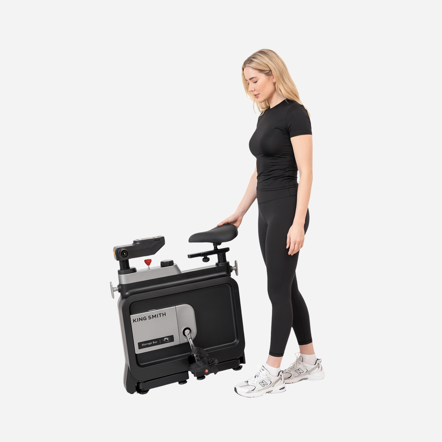 KingSmith W1B 3 IN 1 Foldable Exercise Bike, Under Desk Bike