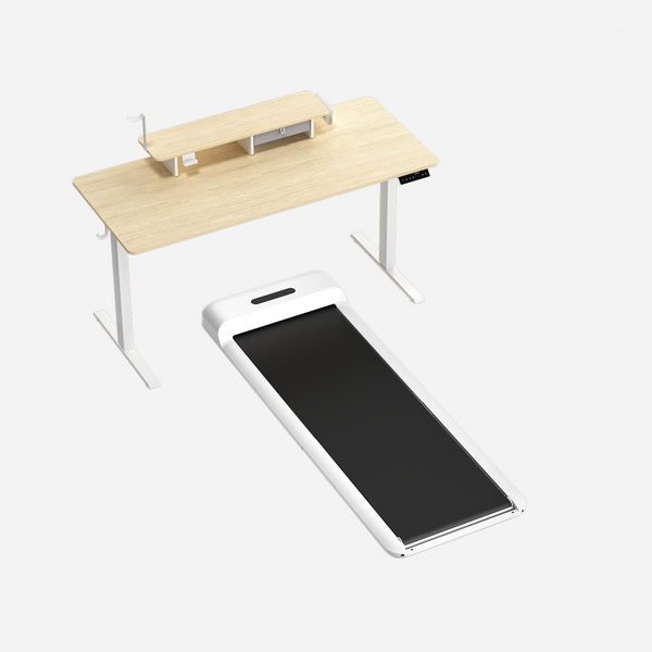 KingSmith WalkingPad C2  & Standing Desk  with Monitor Stand Bundle