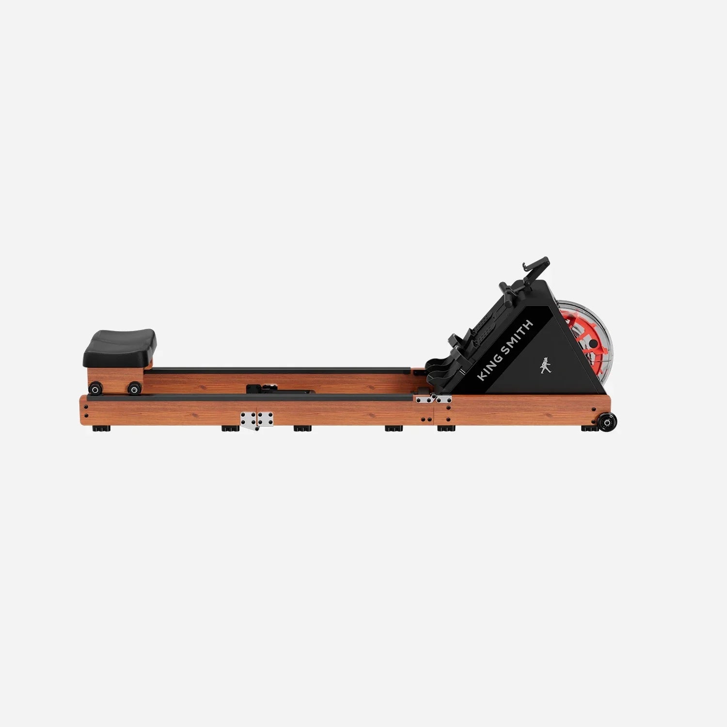 KingSmith Water Rowing Machine WR20,  With Tri-Fold Patent, Water Resistance. Walnut color