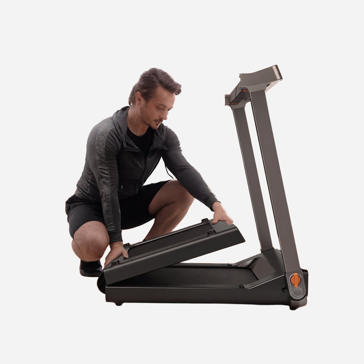 KingSmith Treadmill G1 with Max. Speed 12km/h, With 1.25HP Brush Motor, With Side Handrail