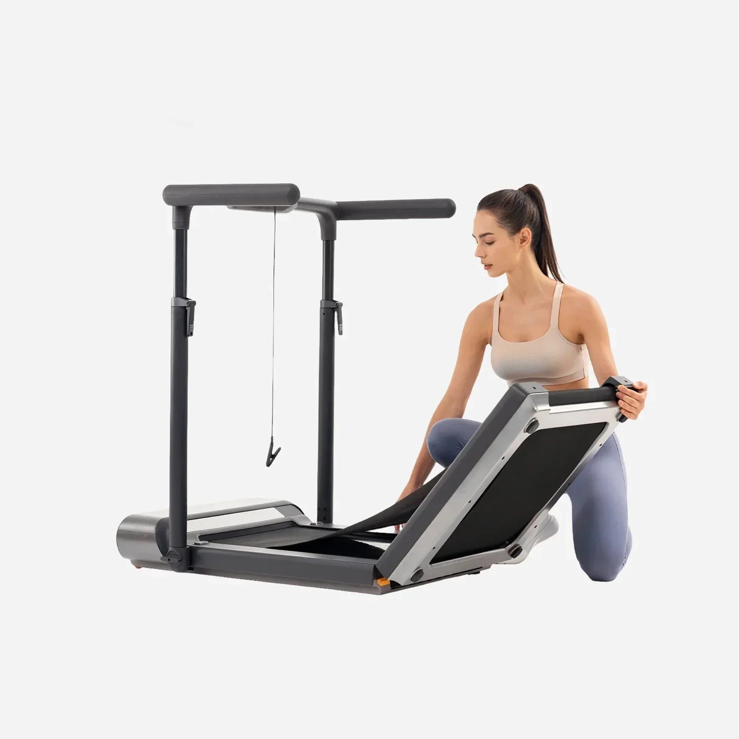 KingSmith Foldable Treadmill R3 Hybrid + With Max. speed 12km/h, With Side Armrest
