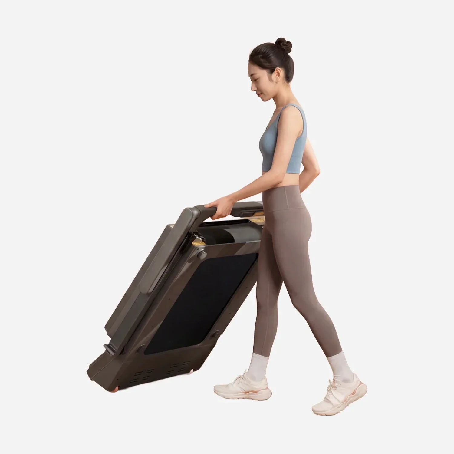 KingSmith Foldable Walkingpad Z3 Hybrid + With Max. Speed 10km/h,With side Armrest
