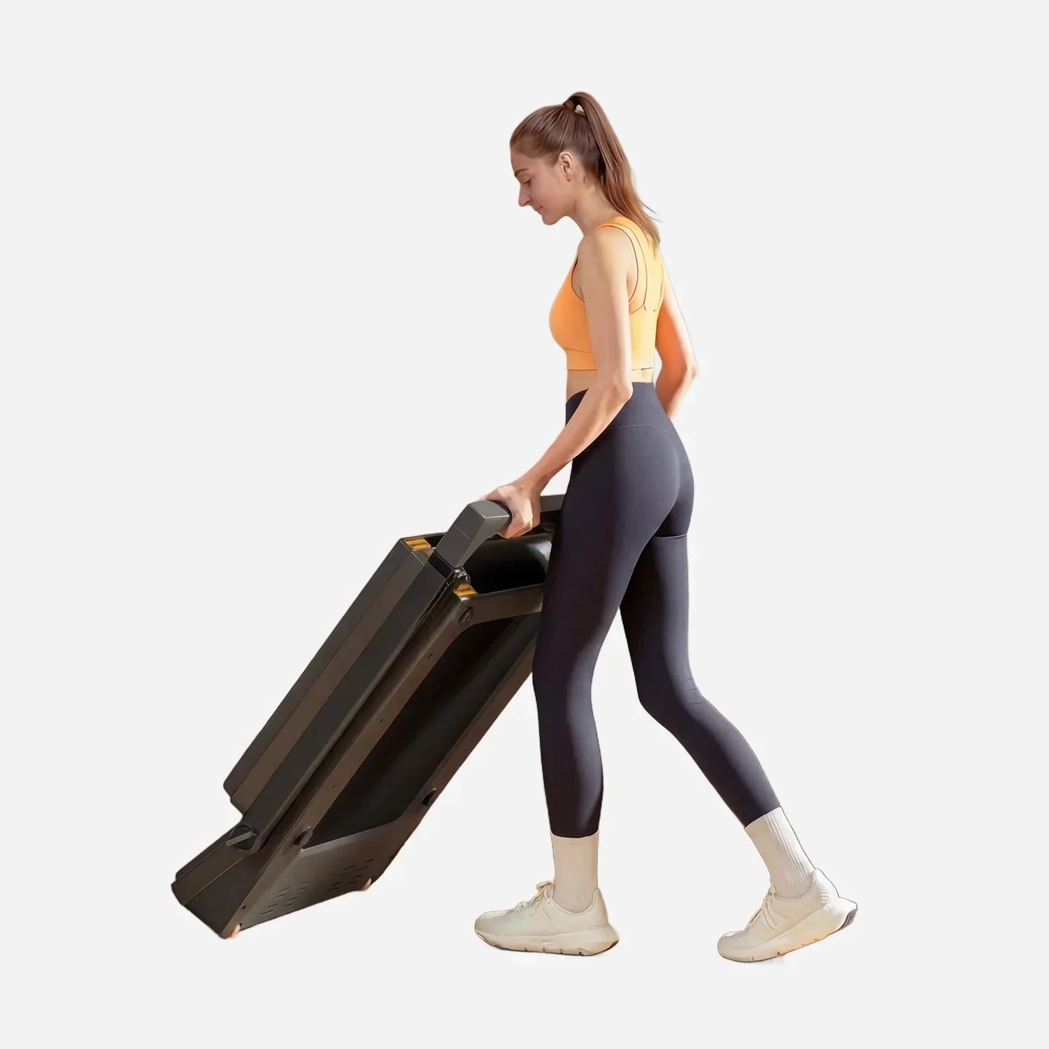 KingSmith Foldable Walkingpad Z3 Hybrid with Max. Speed 10km/h, With 1HP Brushless Motor