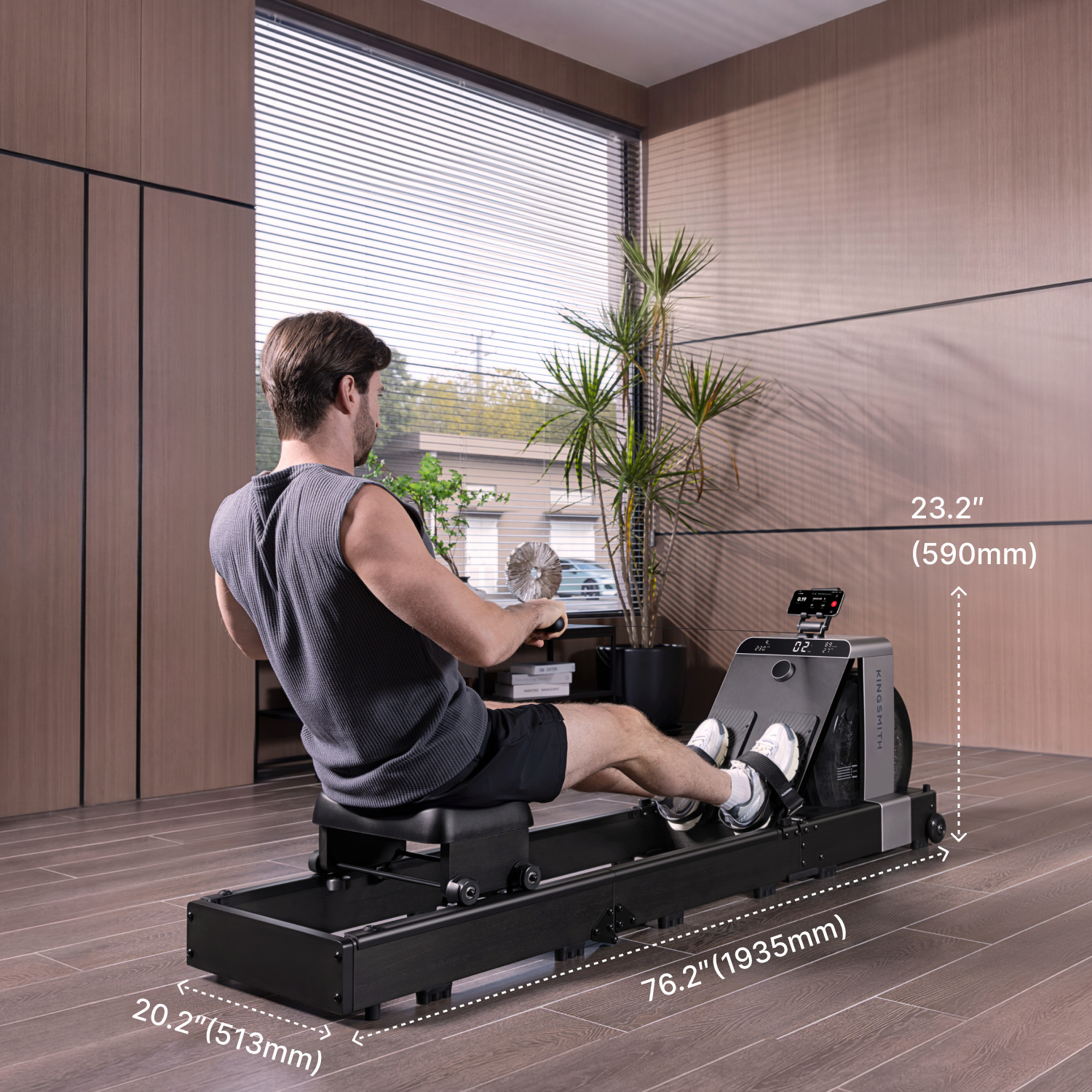 Kingsmith Water Rowing Machine WM20Water Magnetic
