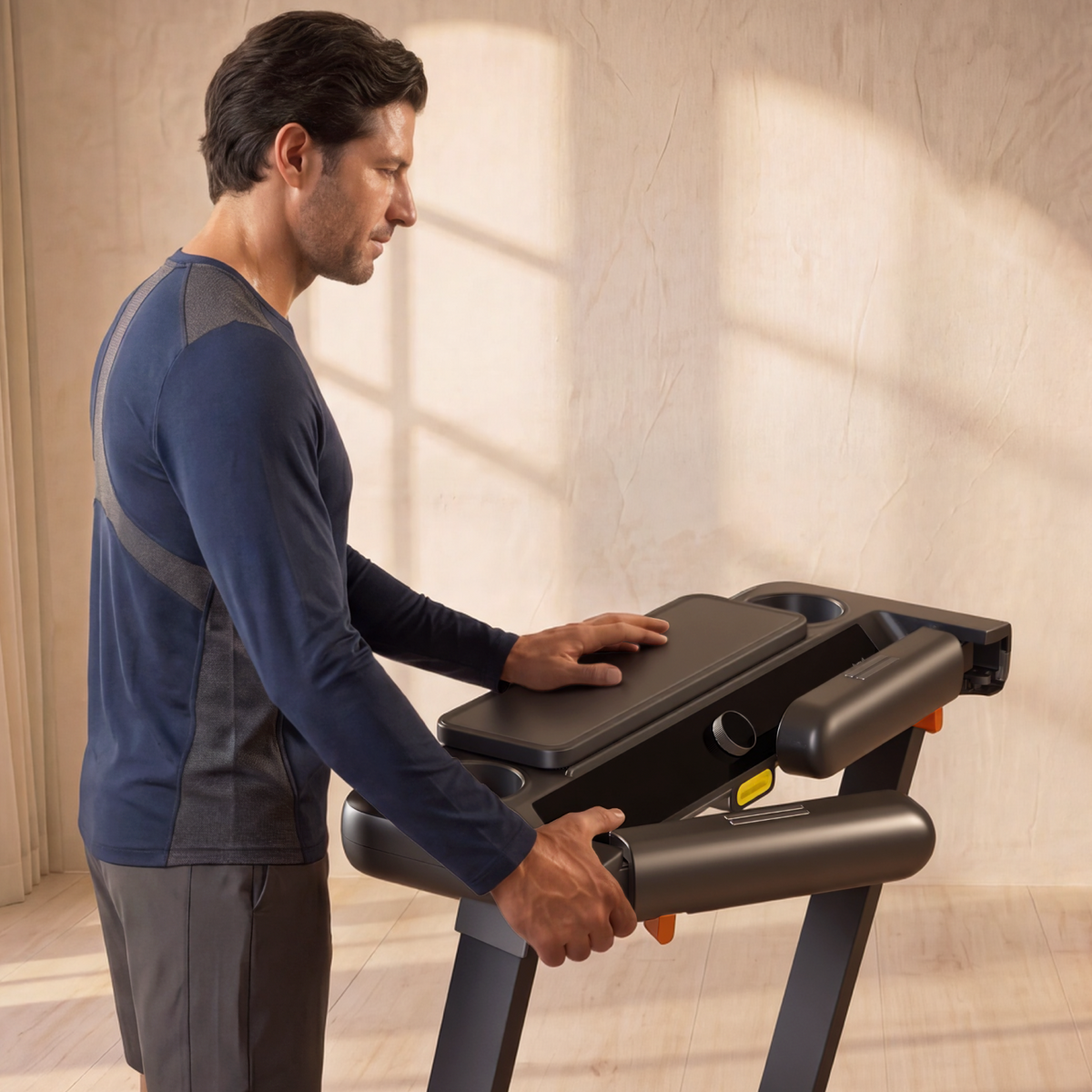 Kingsmith Treadmill G2 Pro with max. speed 14km/h, Heart Rate
