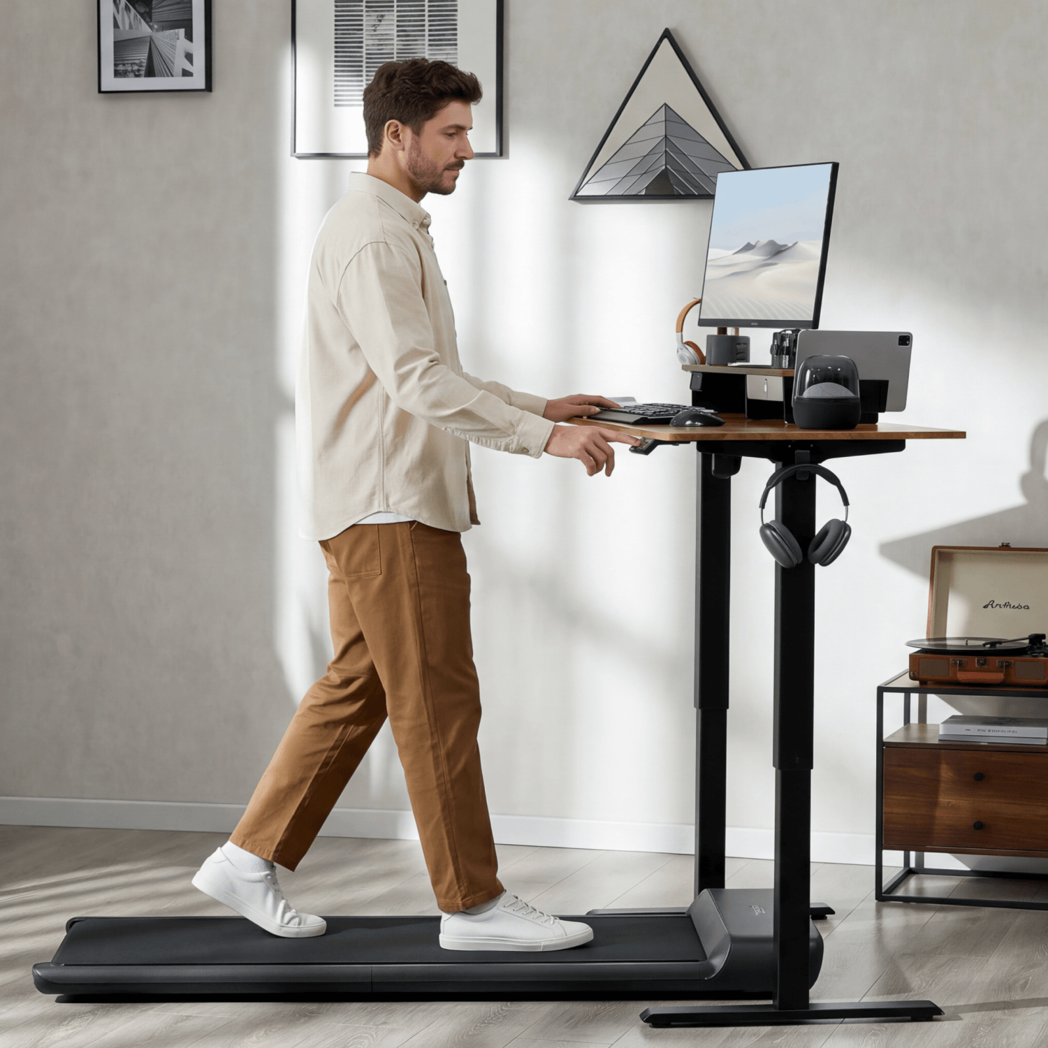 KingSmith ETSFI21 Adjustable Standing Desk