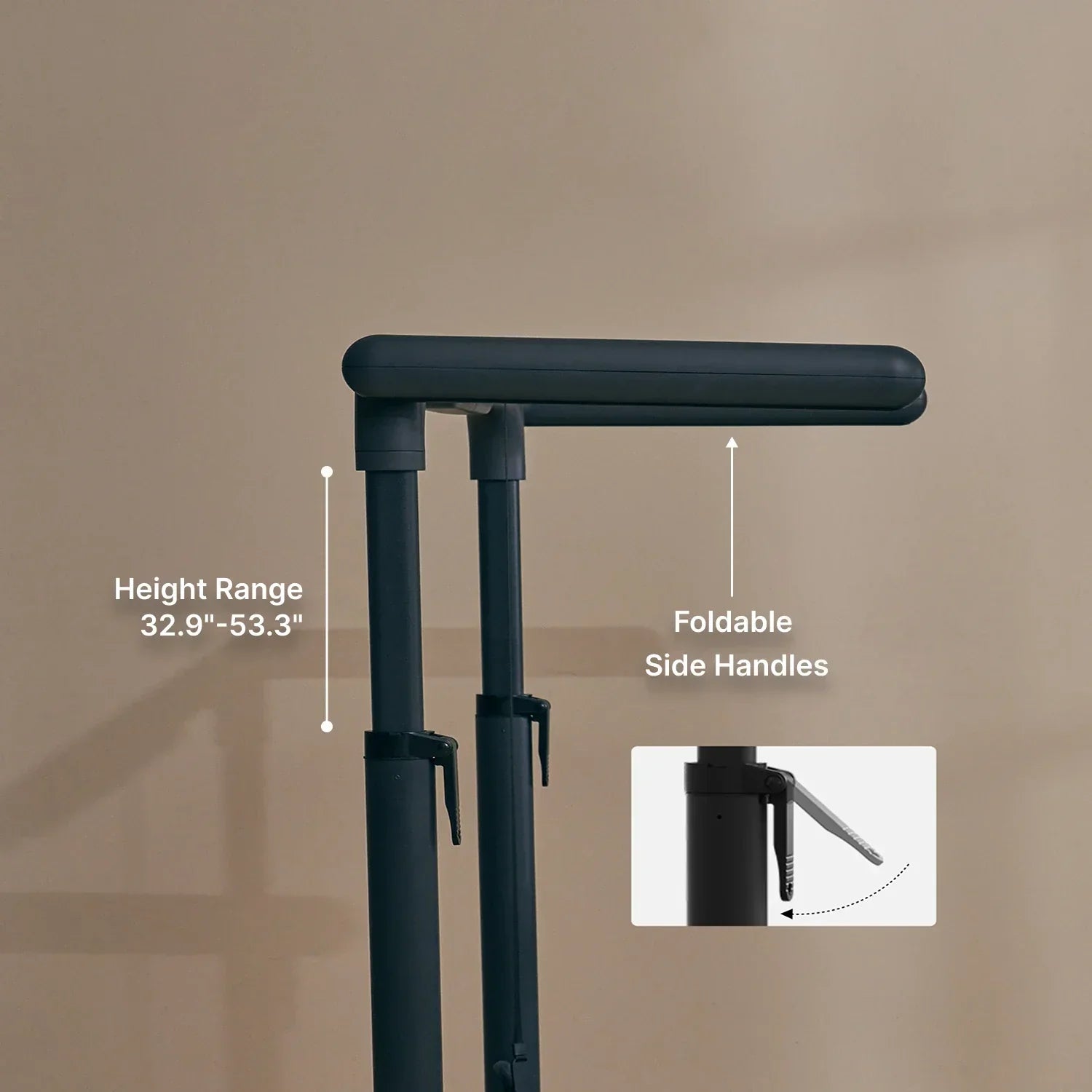 KingSmith Foldable Treadmill R3 Hybrid + With Max. speed 12km/h, With Side Armrest