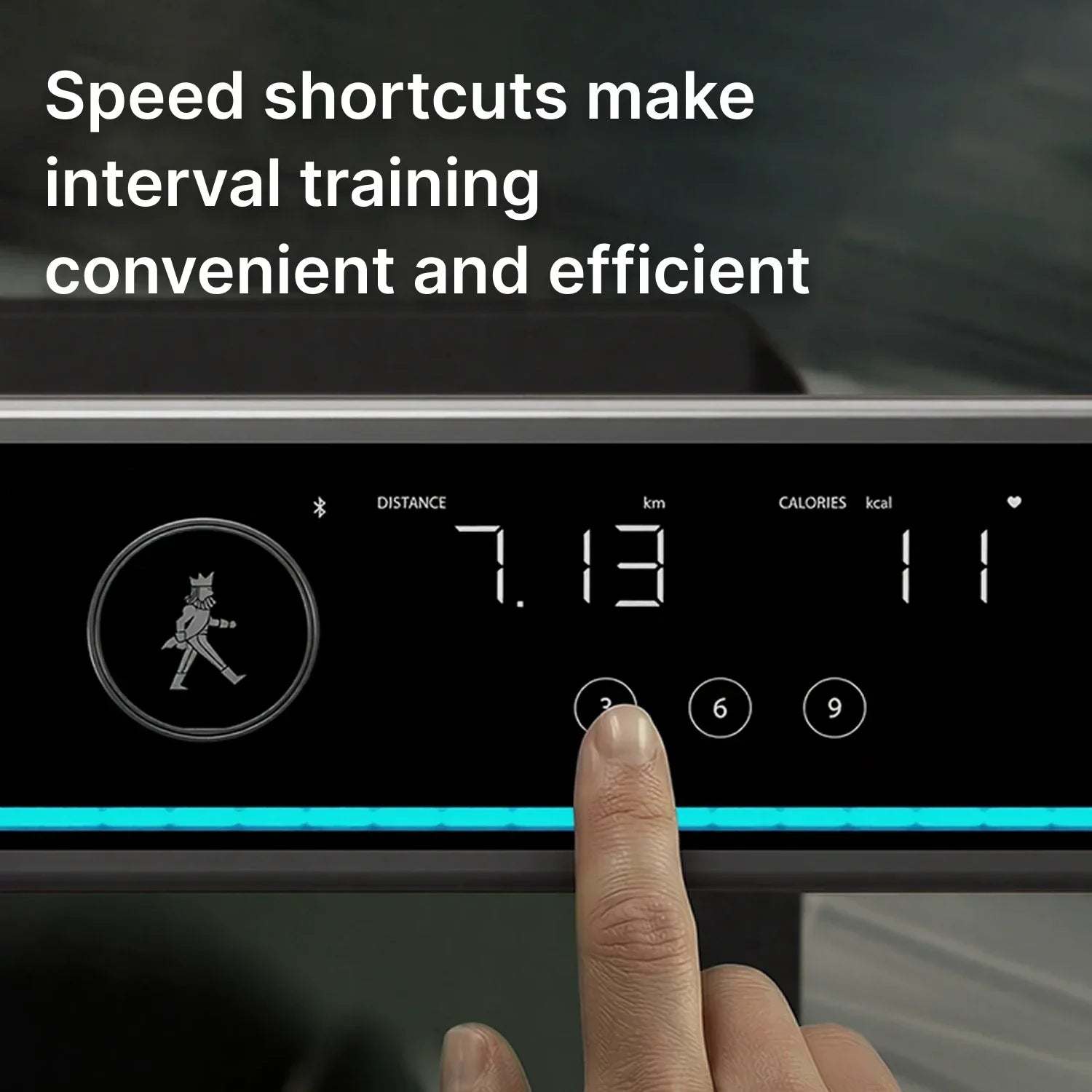 KingSmith Foldable Treadmill MX16 + With Max. Speed 16km/h With 1.5 Brushless Motor, With Side Armrest.