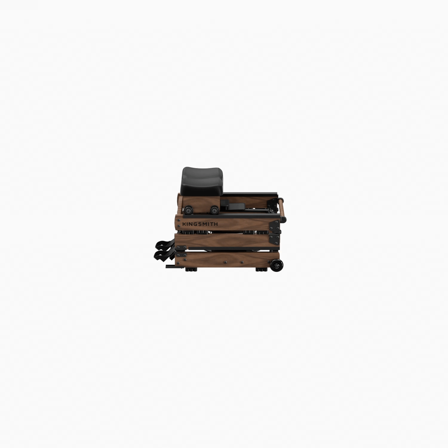 Kingsmith Water Rowing Machine WR3L,With Tri-Fold Patent,Water Resistance. Red Oak Color